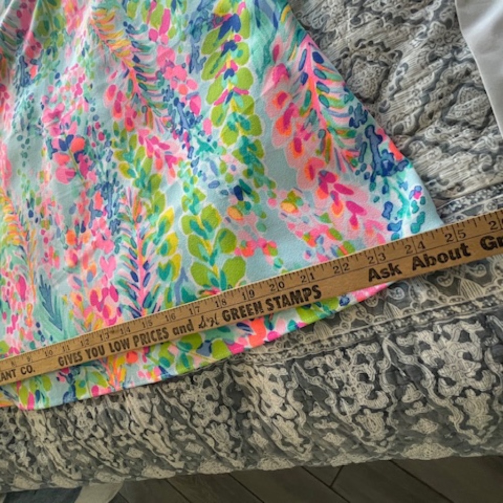 Lilly Pulitzer Pearl Soft Shift Halter Dress Sz M Preppy Summer Quiet Luxury - Picture 10 of 11